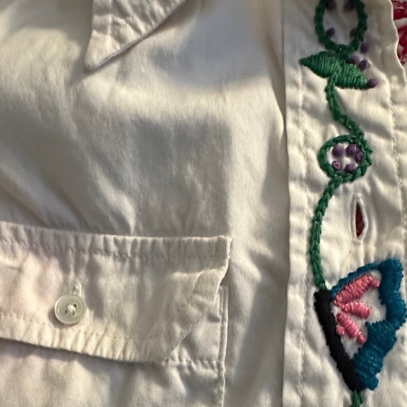 Lucky Brand Ivory Cotton Blouse - Picture 7 of 7